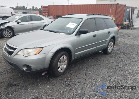 2009 Subaru Outback 2.5I from USA, damaged, VIN 4S4BP60C397338493